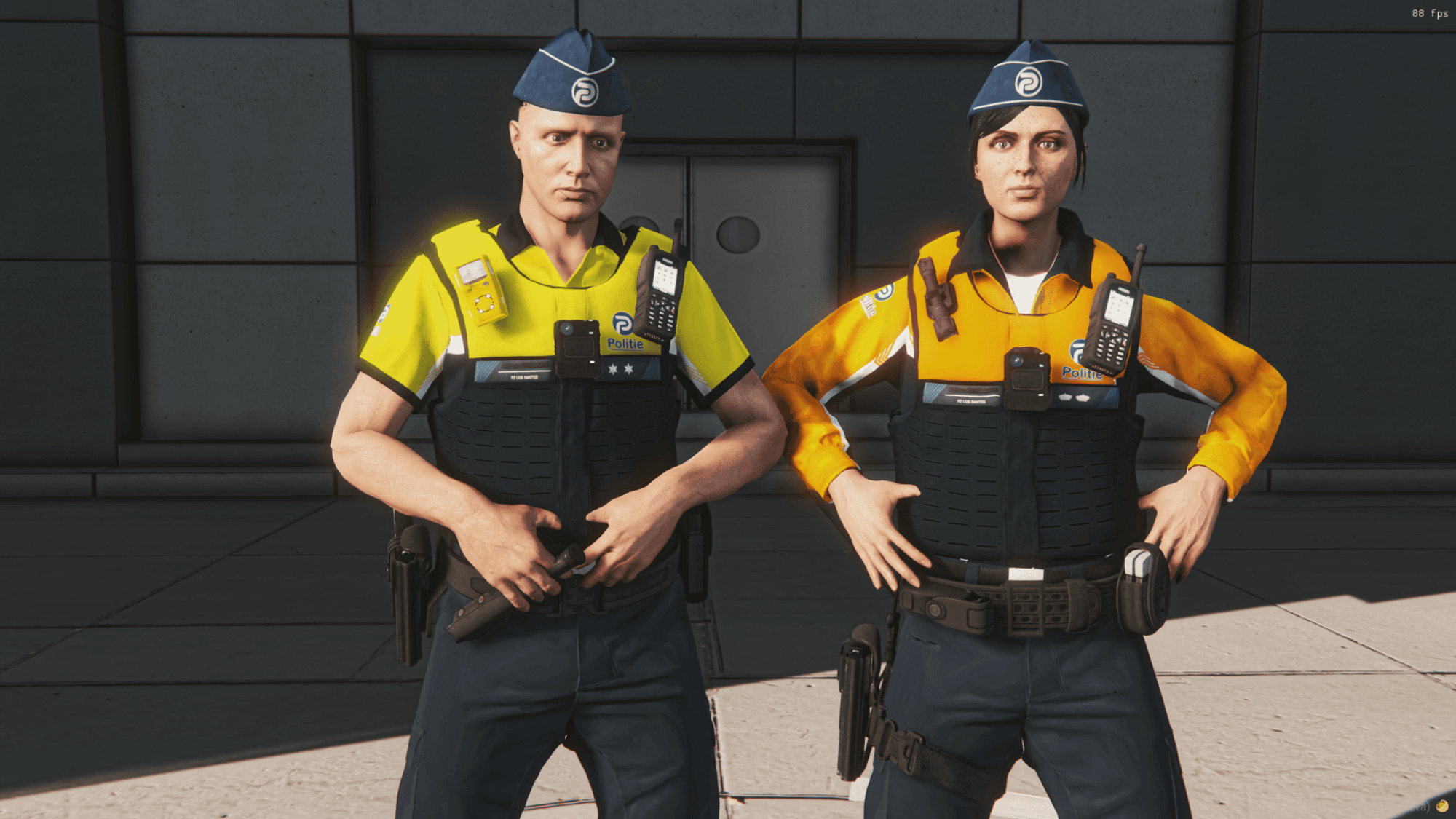 (SUB) Belgian Uniforms Pack - Politie V4