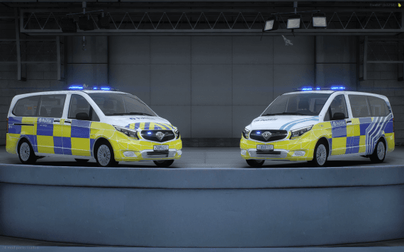 Benefactor Venturo Los Santos Police