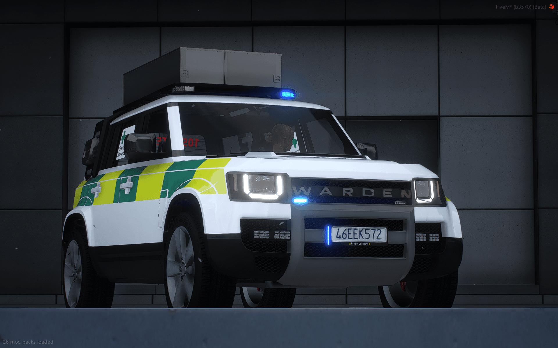 Gallivanter Warden Green Cross San Andreas