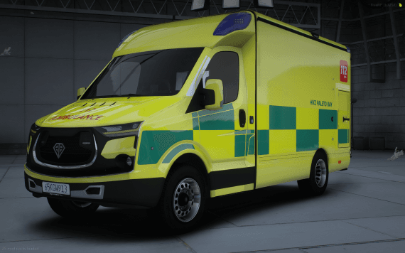 Benefactor Roadrunner Strobel Ambulance