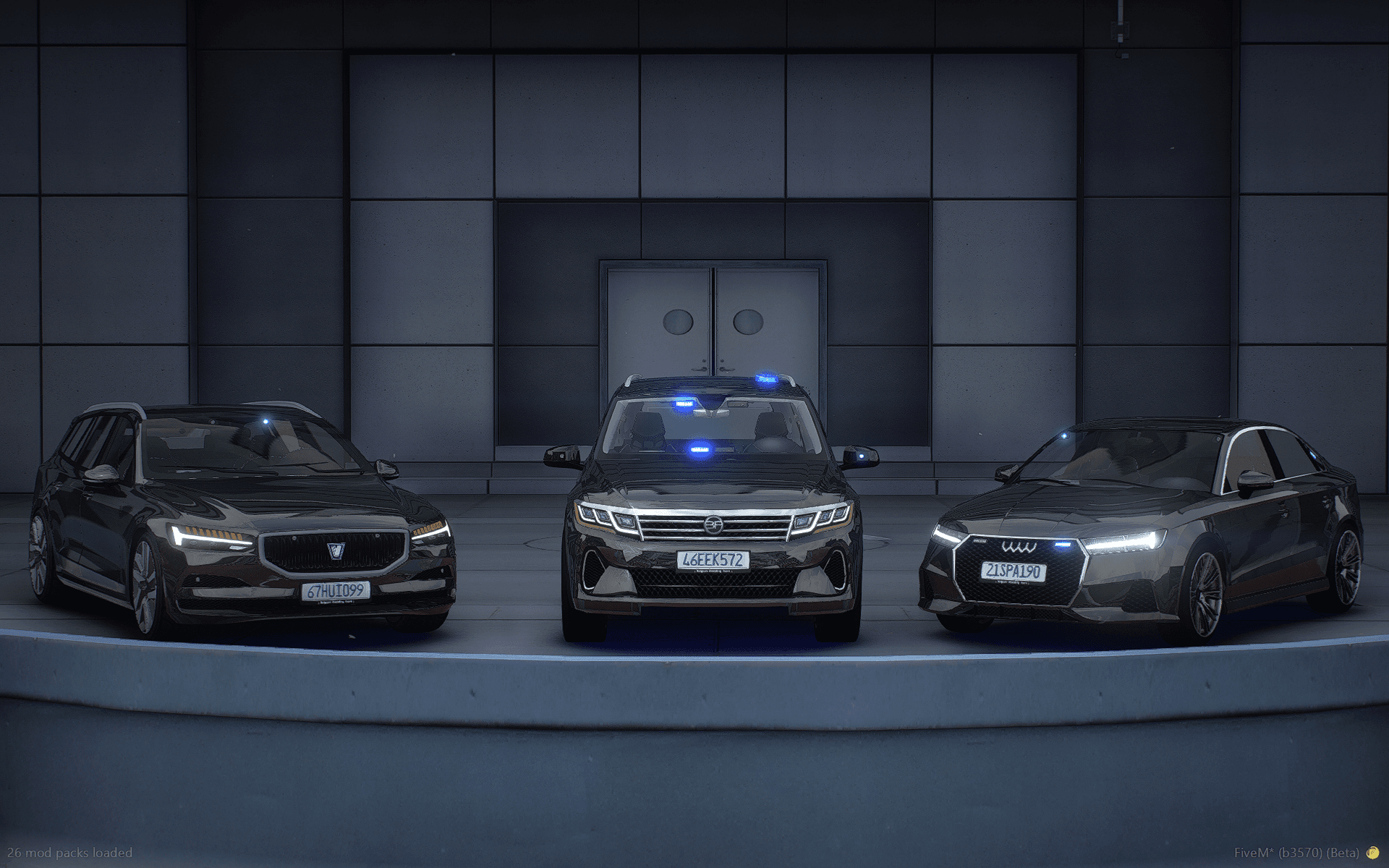 Unmarked Police Pack